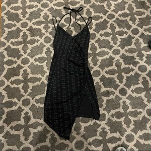 Basically Brand New - Black Asymmetrical Party Dress - Size M
